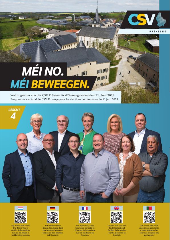 Programme électoral 2023